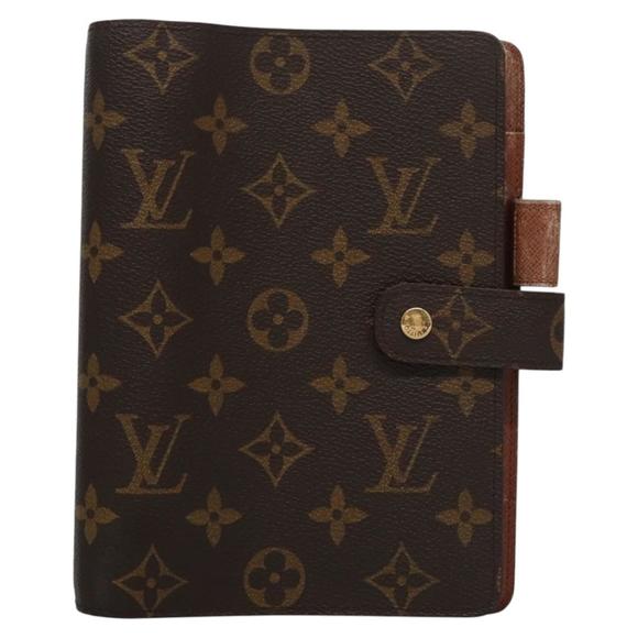 LOUIS VUITTON Monogram Agenda MM Day Planner Cover R20105 LV Auth BD008 - Picture 13 of 16